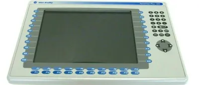 USED ALLEN BRADLEY 2711P-K12C4A7 PANELVIEW PLUS 1250 2711P-RP7A 2711P-RDK12C