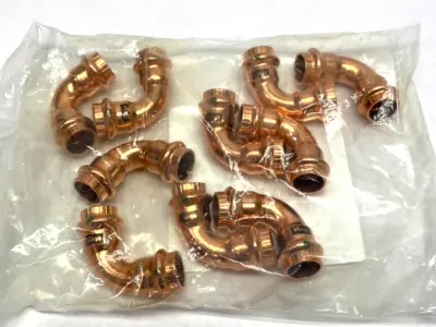 New | in-Stock Viega ProPress 90° Elbow, Copper, Press Conn. 1/2" x 1/2" PACK OF 10 Plumbing Equipment Michigan US | Maverick Industrial Sales #1483162