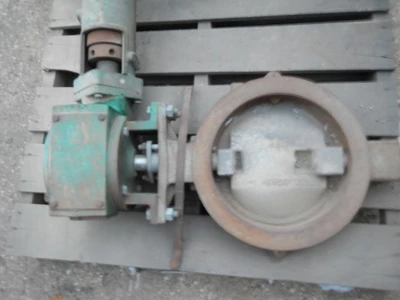 Fisher 12" 150 Class, WCB Steel Butterfly Control Valve