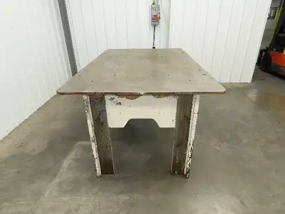 72x46" Steel Welding Layout Table 1" Thick Top Fabrication Work Bench