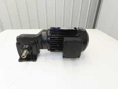 Alfred Imhof S31-DT80N4 Gearmotor 16.5:1 Ratio 84rpm 1Hp 230/400Y 3ph Dual Shaft