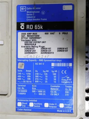 USED CUTLER HAMMER RES2000LS