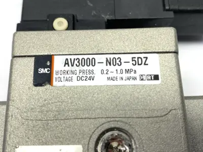 USED SMC SOFT START PNEUMATIC VALVE 3/8" PORTS