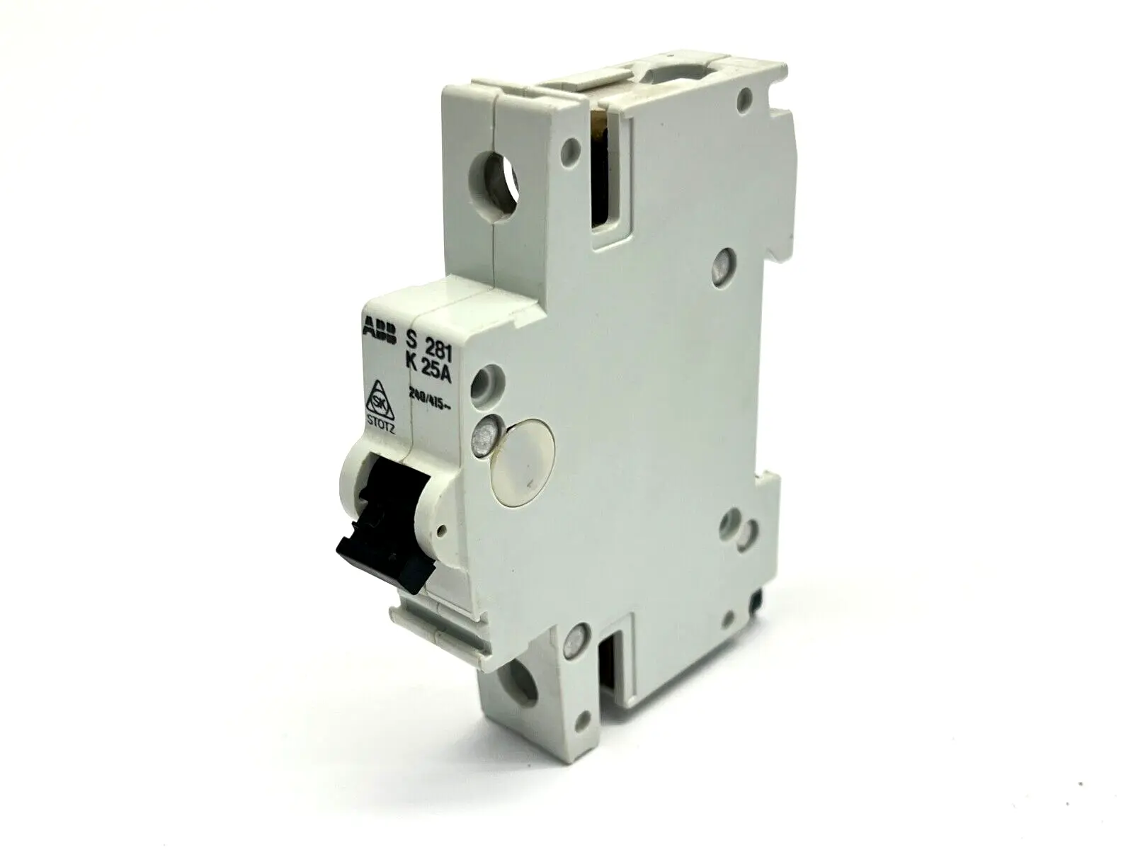 S281 K25A | ABB  Circuit Breaker 1-Pole 25A 240/415V - Used