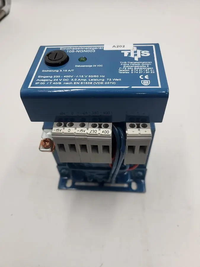 Used THS THS TRANSFORMER 615588 | 105-NGN003 Transformers | ND Industrial Surplus #1225350