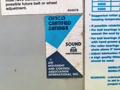USED GREENHECK 36-AFDW-21-3-1