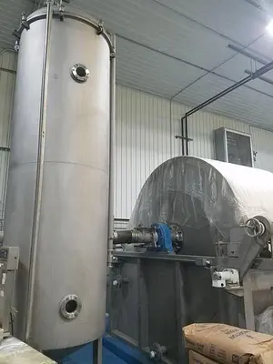 Filter, Rotary, Vac, 8' x 10', S/st, Precoat, MecKey Eng. #A743087