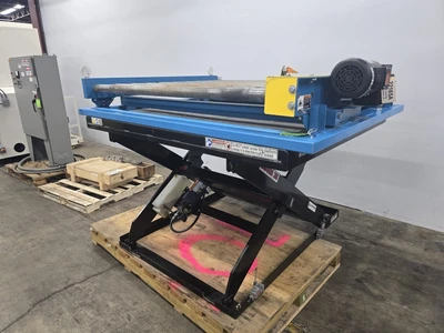2500 LB Capacity Autoquip Series 35 Auto Scissor Lift, w/ Conveyor, 1.5 HP