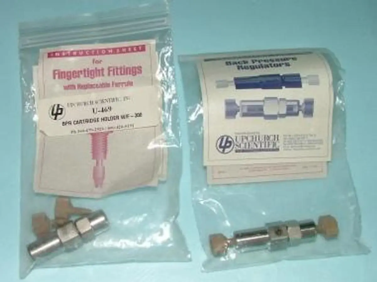 QTY. 2. UPCHURCH SCIENTIFIC BACK PRESSURE REGULATO...
