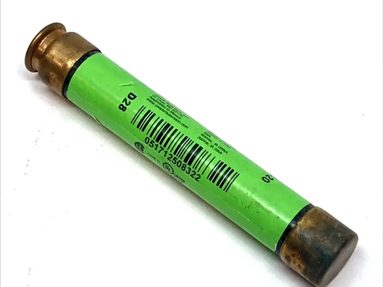 Used BUSSMANN 600V/300VDC CLASS RK5 DUAL-ELEMENT TIME-DELAY FUSE Fuses | Maverick Industrial Sales #1105245