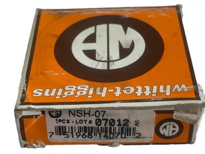 NEW WHITTET-HIGGINS NSH-07 BEARING NSH07
