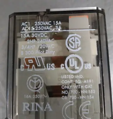 Allen-Bradley 700-HB33Z24/E Relay Loc4D49