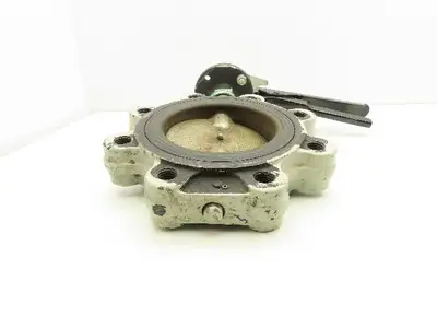 Hammond 5" Butterfly Valve 8-Lug EPDM AL/Bronze Disc w/Handle