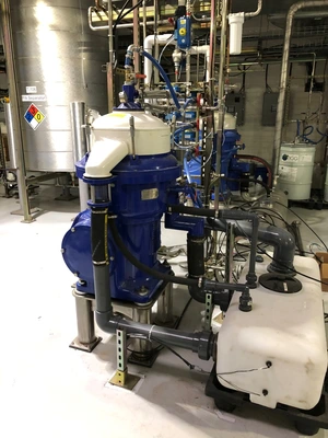(4) Alfa-Laval MOPX 207 SGT-24-60 oil purifier skids, SS.