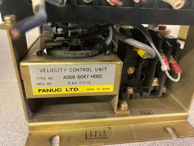 FANUC A06B-6047-H003 VELOCITY CONTROL UNIT