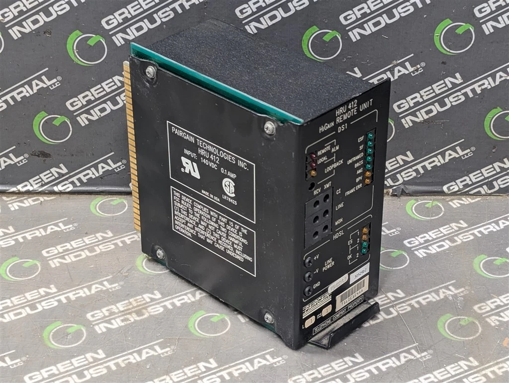 Pairgain HRU 412 HiGain Transmission System Remote Unit 100-1103-01 Used