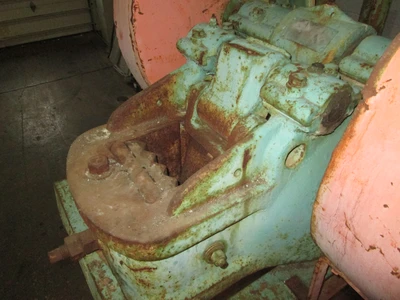 Sturtevant Jaw Crusher.  4" x 8",  3 hp