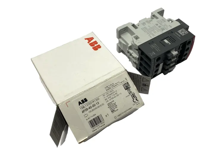 New | in-Stock ABB IEC Contactor 4-Pole 100-250V 50/60Hz AF09-40-00-13 Relays & Switches Michigan US | Maverick Industrial Sales #1391397