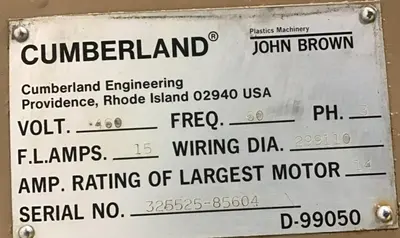 USED CUMBERLAND 284 GRAN 3KN 10