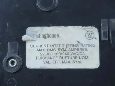 USED WESTINGHOUSE QBHW2070