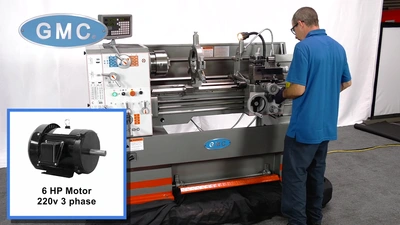 GMC GML-1640HD Manual Lathes | Punch Press and Shear (2)