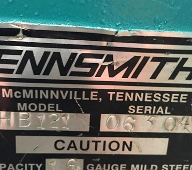 Tennsmith HB121-16 Hand Brake