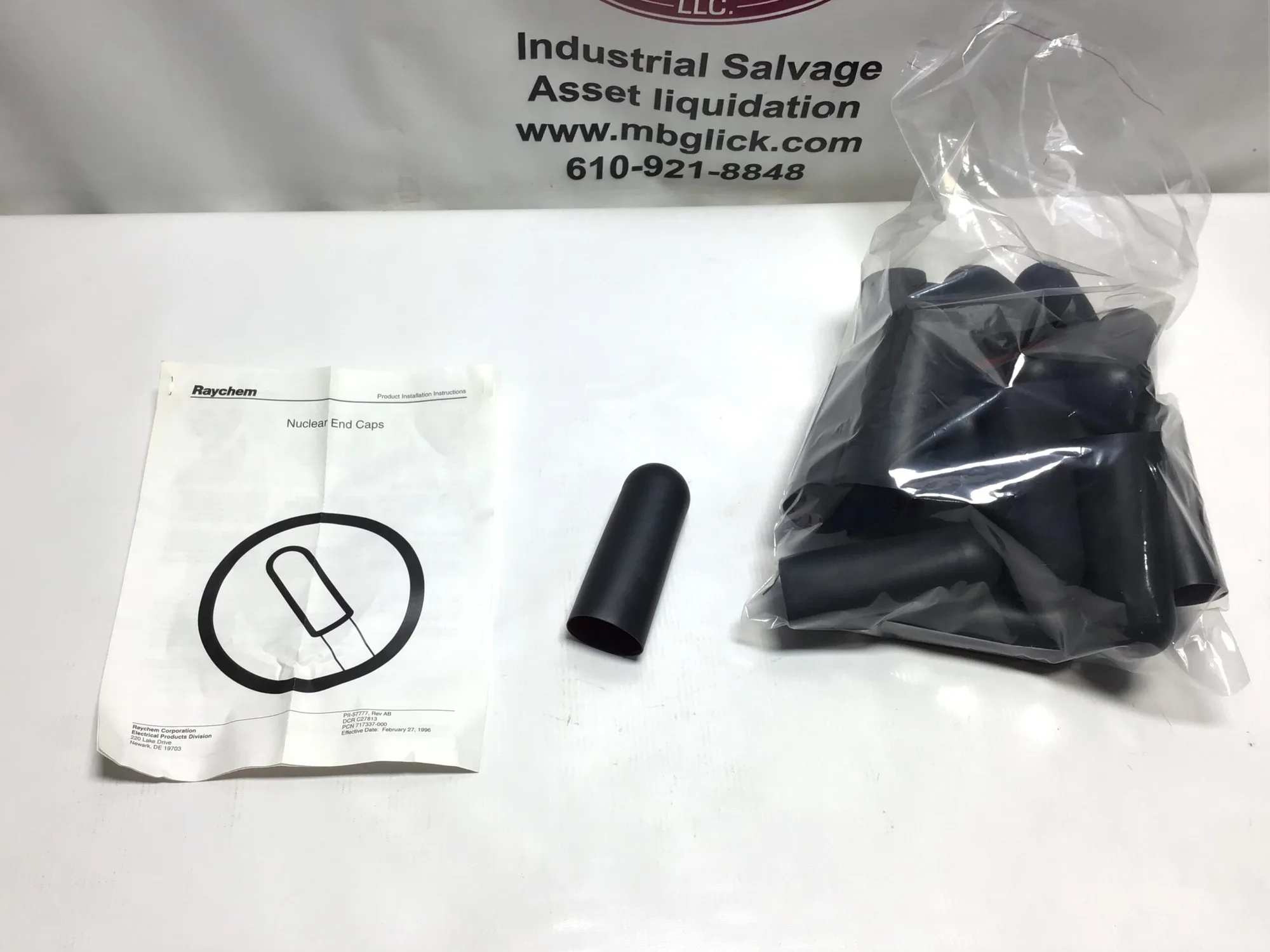 Raychem Nuclear End Caps (Lot of 20)