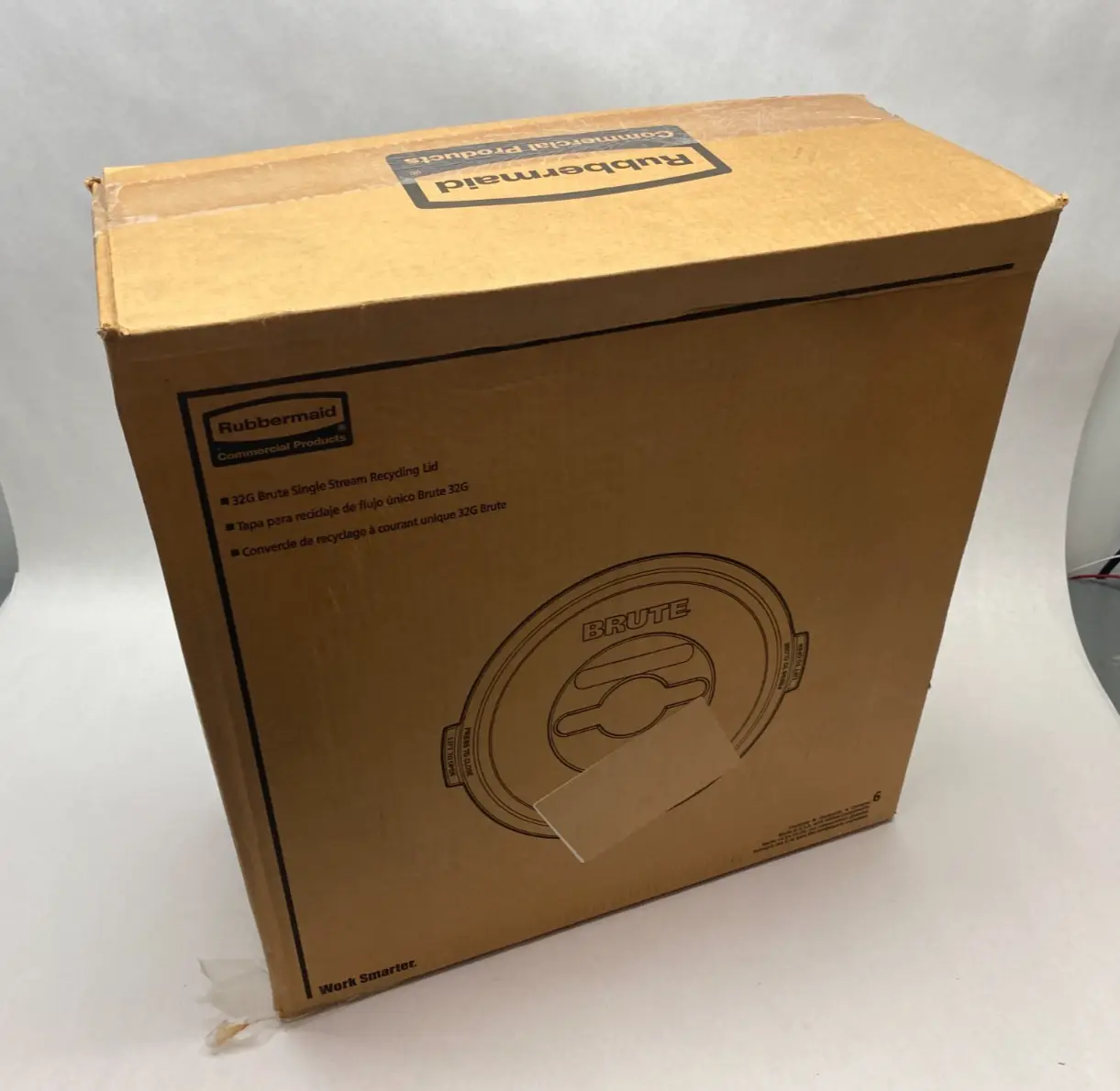 NEW U-LINE 32GAL BRUTE RECYCLING LIDS GREEN