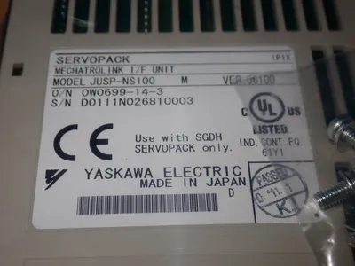 NEW YASKAWA ELECTRIC JUSPNS100