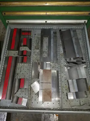 Used Press Brake Tooling – Many Types and Sizes