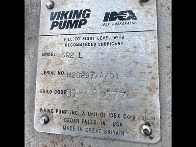 Used VIKING SQ2L Positive Displacement Pumps California US | Machinery & Equipment #1324649