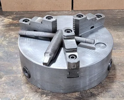 BISON 10" 3 Jaw Chuck Tooling & Accessories, Lathe Chucks | Machinery Central (2)