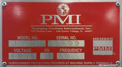 Used PMI SI-TW-30SS Shrink Wrappers Illinois US | Aaron Equipment #1515492