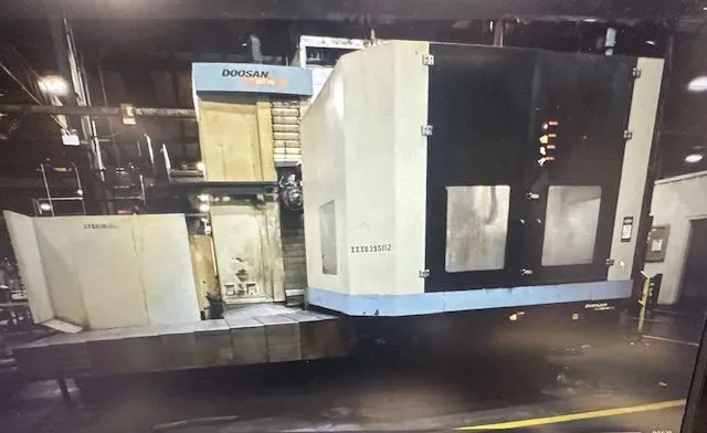 DOOSAN DBC 110II 4.3" BAR CNC 4 AXIS HORIZONTAL BORING MILL