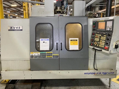 Used 2008 KIA KV-45 Vertical Machining Centers Illinois US | Machinery Marketing International #1340282