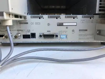 HEWLETT PACKARD 66000A MAIN FRAME WITH HP66105A, HP66101A, 2) HP66104A, 4) 16A