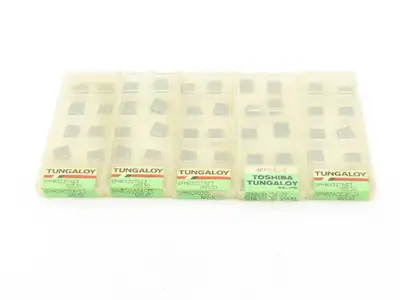 Toshiba Tungaloy SPMR090308-23 Box of 10 Square Carbide Inserts NS530 Lot of 50