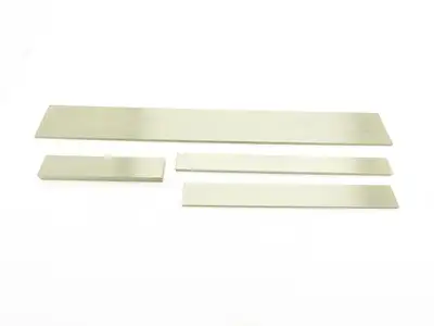 1018 Carbon Steel Ground Flat Bar Stock 3/16", 1/4", 1/2" Thick Mixed Lot 4pcs