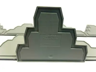 D-UT 2,5-3L | Phoenix Contact  End Cover 3214314 LOT OF 10 - Used