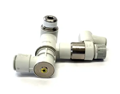 ASP-SUB12E-N04S | SMC  Speed Controller w/ Pilot Check Valve, 1/2" NPT 12mm - New – Open box