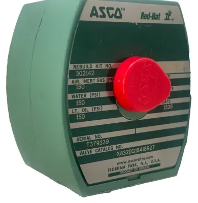 NEW ASCO X8320G18418927 SOLENOID VALVE AC 120/60 ,110/50