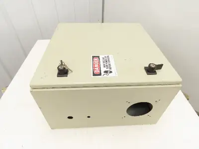 Rittal AE 1350 Electrical Enclosure 19-3/4 x 19-3/4 x 11"With Locks And Key