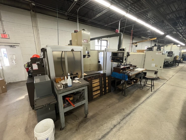 Used 2000 KASUGA MR-K55 Vertical Machining Centers Illinois US | 520 Machinery Sales LLC #2218