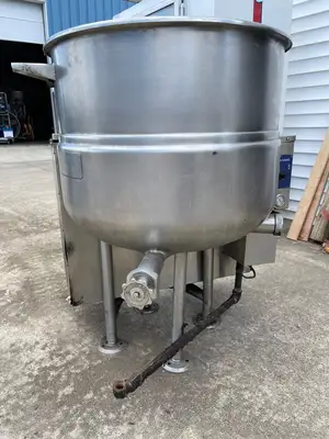 Used Cleveland Used Cleveland KGL40 40 gal Commercial Steam Kettle Natural Gas AS IS Cooking Kettles Illinois US | Falcon Restaurant Supply #1376133