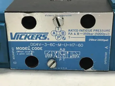 USED VICKERS DG4V-3-6C-M-U-H7-60