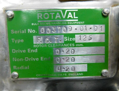 USED ROTAVAL FCT