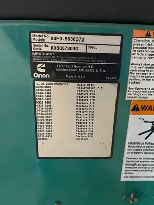 Cummins GGFD-5636372 Generators & Power Generation | ESS Industrial Equipment Sales (5)