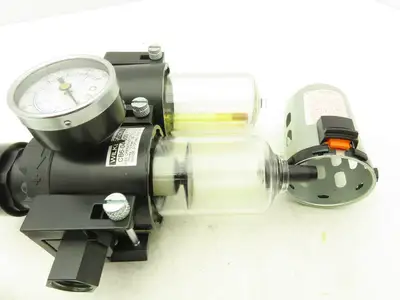 Wilkerson CB6-4-000 Pneumatic Regulator/Filter/Lubricator Guage 1/2" NPT 150PSIG