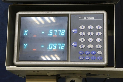 USED 2000 Deckel ISOG S11 SPEED, MICROSCOPE WITH VIDEO SYSTEM
