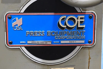 USED 1995 Coe CPPS-PO-300-36